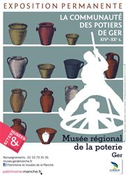 affiche expo "communauté des potiers de Ger"