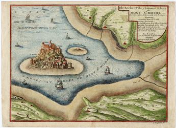 Représentation de la Baie du Mont Saint-Michel