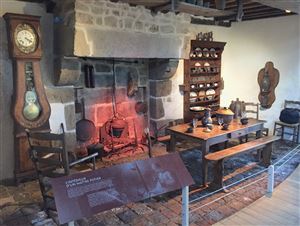Salle commune de la maison du maître potier