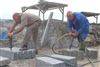 Différentes techniques de taille de granit