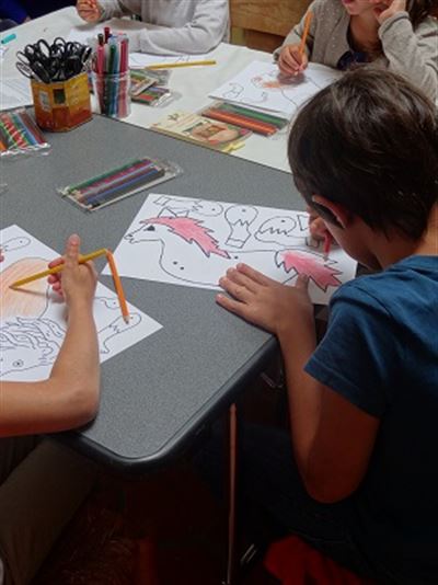 Atelier "Pantin de contes" ©cd50