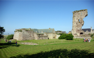 Chateau de Regnéville-sur-mer.