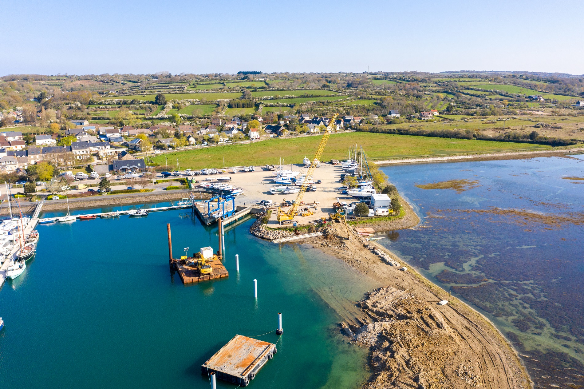 Les projets portuaires Manche.fr