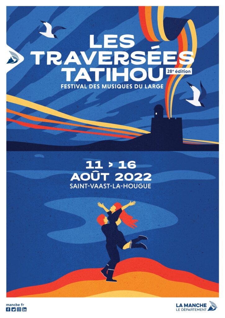 Affiche Les traversées Tatihou